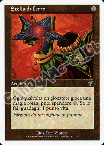 301 / 350 Stella di Ferro non comune (IT) -NEAR MINT-