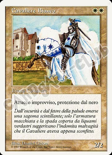 Cavaliere Bianco non comune (IT) -NEAR MINT-