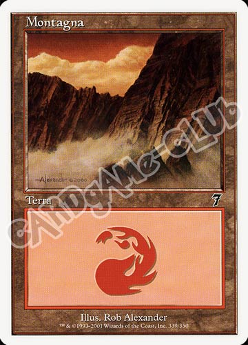 339 / 350 Montagna comune (IT) -NEAR MINT-