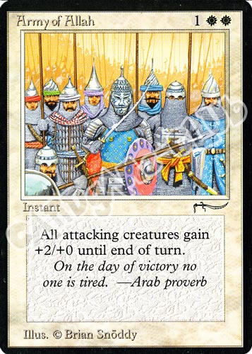 Army of Allah (Mana Bianca) comune (EN)