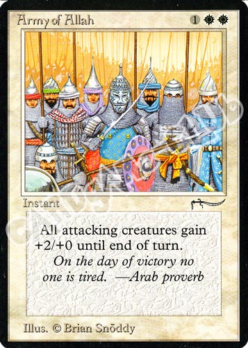 Army of Allah (Mana Grigia) comune (EN)