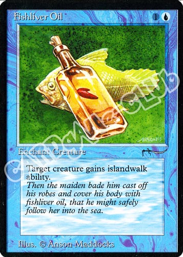 Fishliver Oil (Mana Grigia) comune (EN)