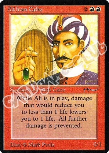 Ali' from Cairo non comune (EN) -NEAR MINT-