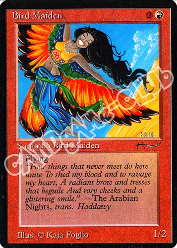 Bird Maiden (Mana Nera) comune (EN)
