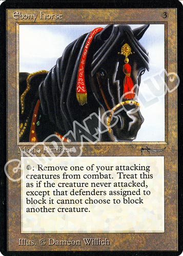Ebony Horse rara (EN) -NEAR MINT-