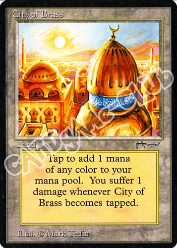 City of Brass non comune (EN) -NEAR MINT-
