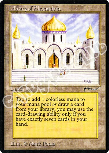 Library of Alexandria non comune (EN) -NEAR MINT-