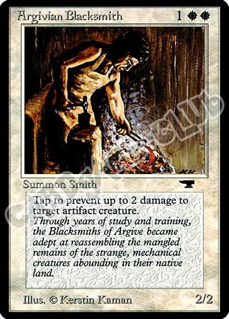 Argivian Blacksmith comune (EN) -NEAR MINT-
