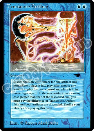 Transmute Artifact non comune (EN) -NEAR MINT-