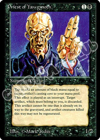 Priest of Yawgmoth comune (EN) -NEAR MINT-