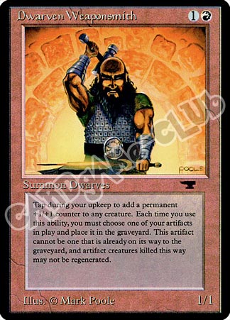 Dwarven Weaponsmith non comune (EN) -NEAR MINT-