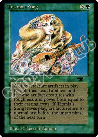 Titania's Song rara (EN) -NEAR MINT-