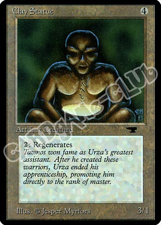 Clay Statue comune (EN) -NEAR MINT-