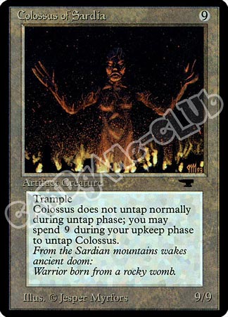 Colossus of Sardia non comune (EN) -NEAR MINT-