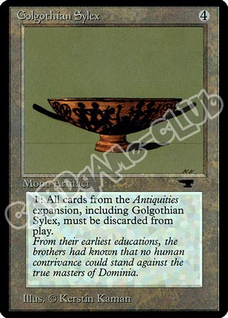 Golgothian Sylex non comune (EN) -NEAR MINT-