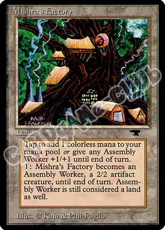 Mishra's Factory (Estate - Rossa) non comune (EN) -NEAR MINT-