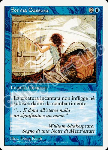 Forma Gassosa comune (IT) -NEAR MINT-