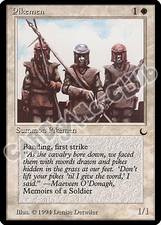 Pikemen comune (EN) -NEAR MINT-