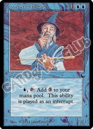 Apprentice Wizard rara (EN) -NEAR MINT-