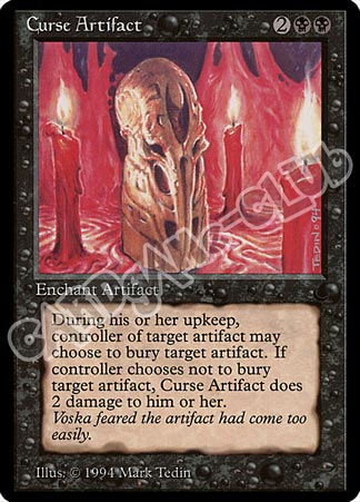 Curse Artifact non comune (EN) -NEAR MINT-