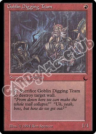 Goblin Digging Team comune (EN) -NEAR MINT-
