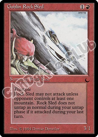 Goblin Rock Sled comune (EN) -NEAR MINT-