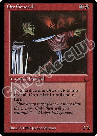 Orc General non comune (EN) -NEAR MINT-