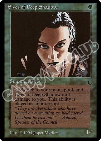 Elves of Deep Shadow non comune (EN) -NEAR MINT-