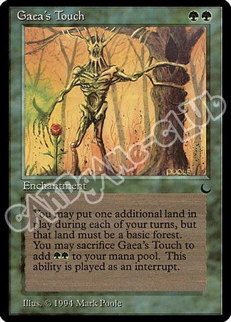 Gaea's Touch comune (EN) -NEAR MINT-