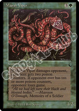 Marsh Viper comune (EN) -NEAR MINT-