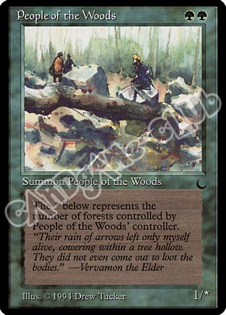 People of the Woods non comune (EN) -NEAR MINT-