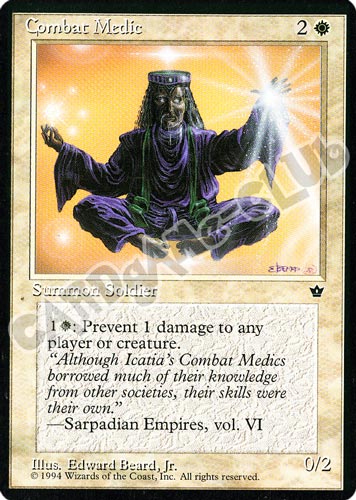 Combat Medic comune (EN) -NEAR MINT-