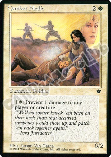 Combat Medic comune (EN) -NEAR MINT-