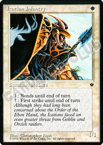 Icatian Infantry comune (EN) -NEAR MINT-