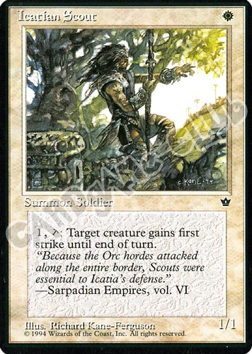 Icatian Scout comune (EN) -NEAR MINT-