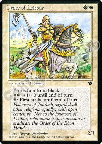 Order of Leitbur comune (EN) -NEAR MINT-