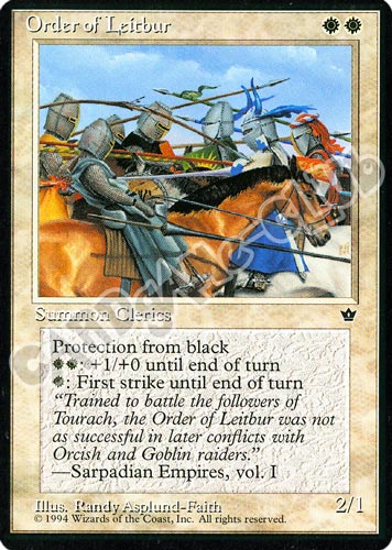 Order of Leitbur comune (EN) -NEAR MINT-