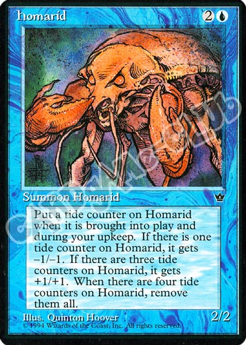 Homarid comune (EN) -NEAR MINT-