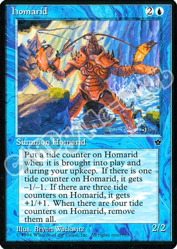 Homarid comune (EN) -NEAR MINT-