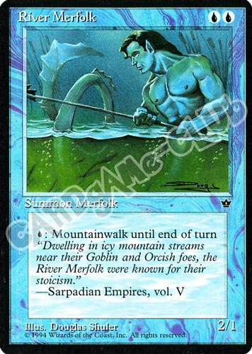 River Merfolk rara (EN) -NEAR MINT-