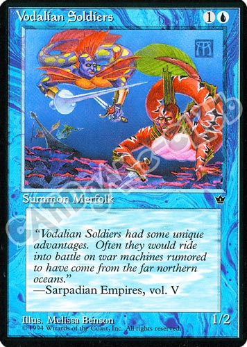Vodalian Soldiers comune (EN) -NEAR MINT-