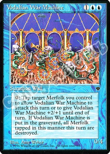 Vodalian War Machine rara (EN) -NEAR MINT-