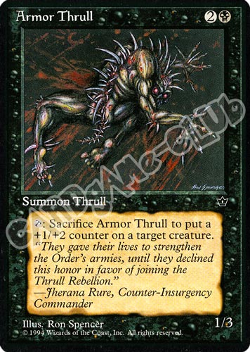 Armor Thrull comune (EN) -NEAR MINT-
