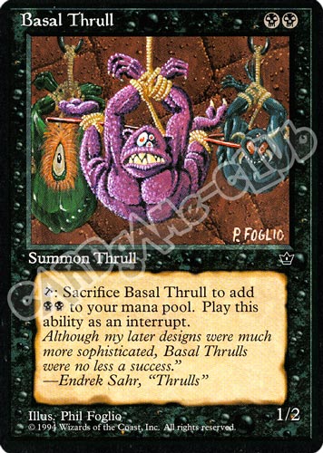 Basal Thrull comune (EN) -NEAR MINT-