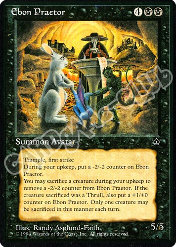 Ebon Praetor rara (EN) -NEAR MINT-
