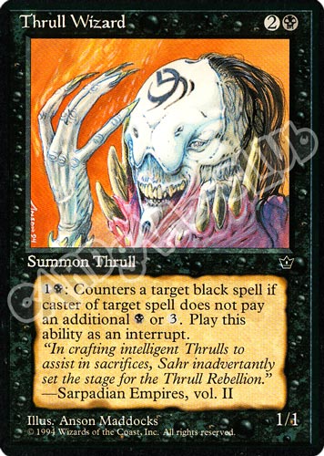 Thrull Wizard non comune (EN) -NEAR MINT-