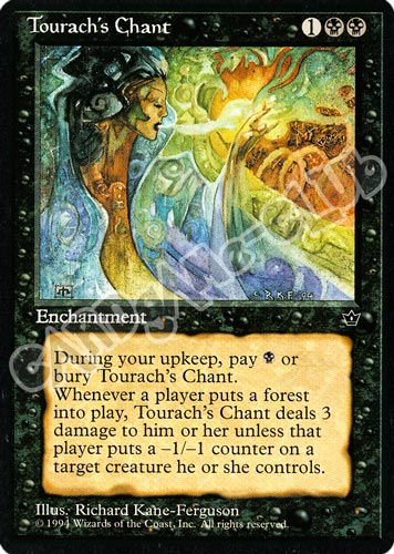Tourach's Chant non comune (EN) -NEAR MINT-