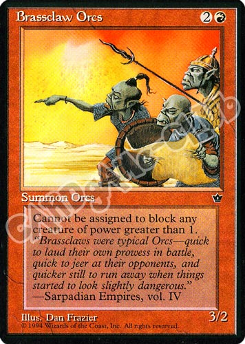Brassclaw Orcs comune (EN) -NEAR MINT-
