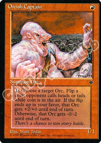 Orcish Captain non comune (EN) -NEAR MINT-