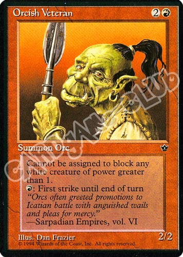 Orcish Veteran comune (EN) -NEAR MINT-